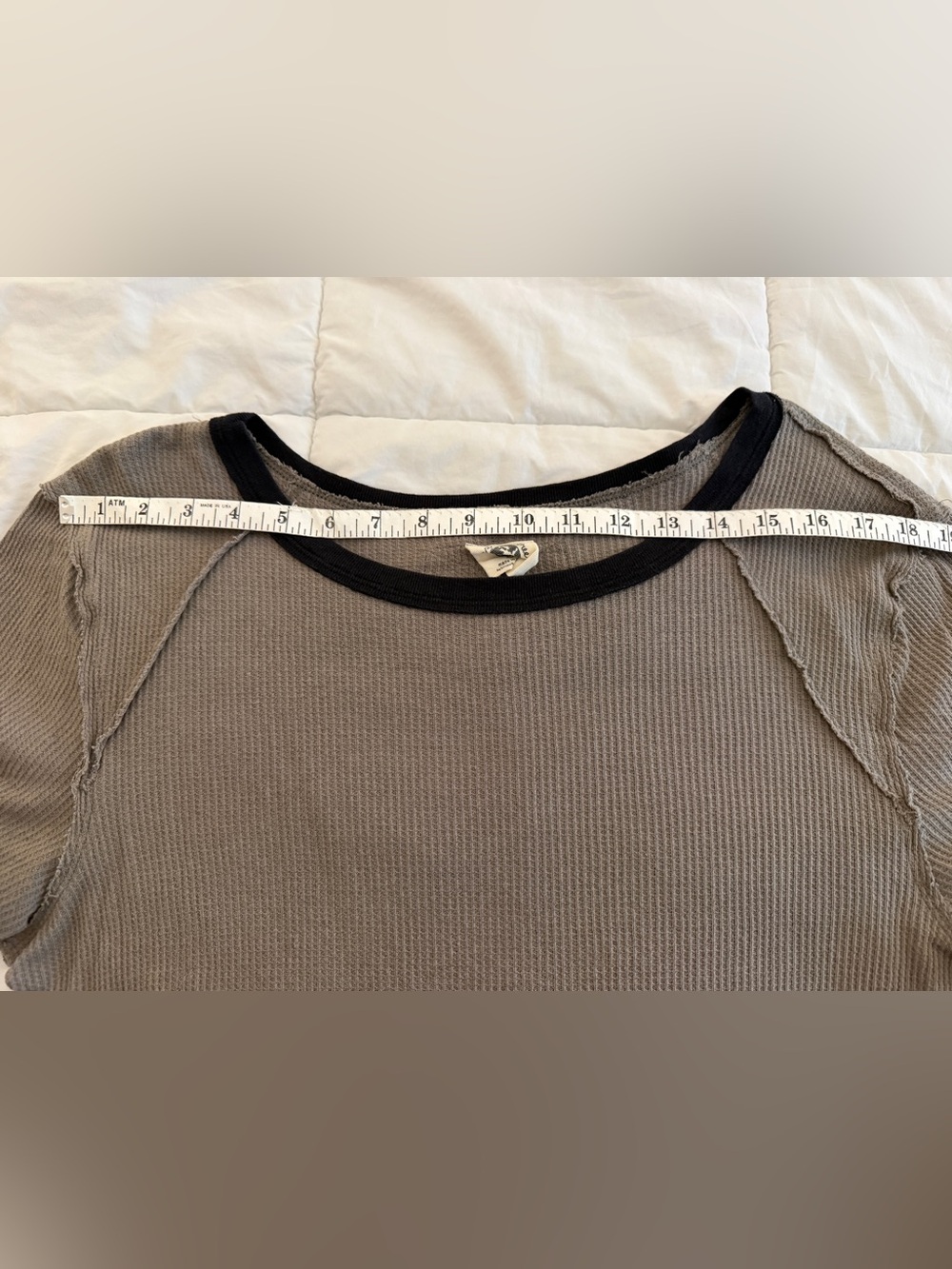 Free People Riggs Ringer Tee (XL) - Picture 8 of 9